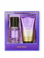 victoria's secret love spell mgiełka do ciała 75 ml   zestaw