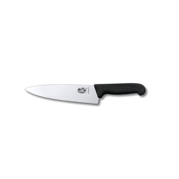 VICTORINOX Nóż szefa kuchni, 20 cm, Fibrox, Czarny - Victorinox
