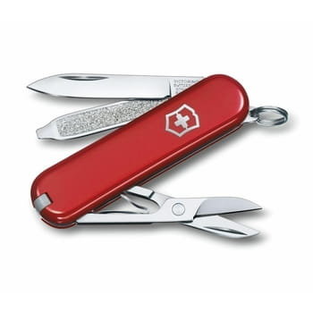 Victorinox, Scyzoryk Classic Sd, 58 mm, Celidor, Czerwony, Blister Victorinox - Victorinox