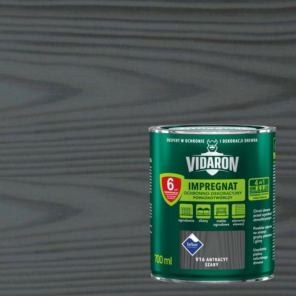 VIDARON Impr.P antracyt szary V16 0,7L - VIDARON | Sklep EMPIK.COM