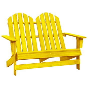 vidaXL, 2-osobowe krzesło ogrodowe Adirondack, lite drewno jodłowe - vidaXL