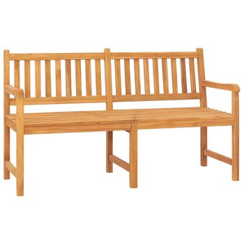 vidaXL 3-osobowa ławka ogrodowa ze stolikiem, 150 cm, drewno tekowe - vidaXL