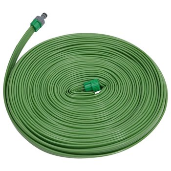 vidaXL 3-tubowy wąż zraszający, zielony, 7,5 m, PVC - vidaXL