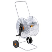 vidaXL Bęben ścienny na wąż 60 m 1/2", stalowy vidaXL