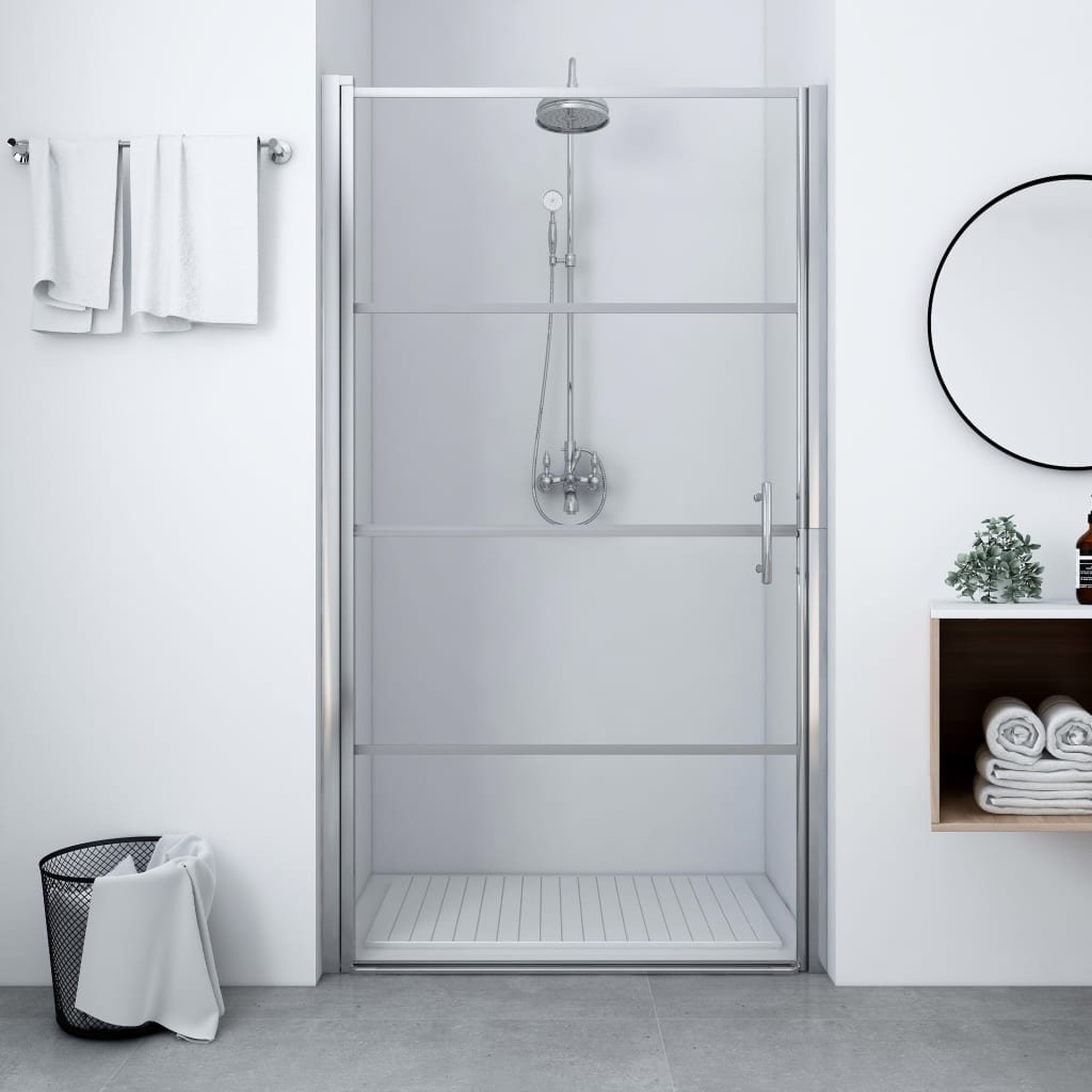 Фото - Душова перегородка VidaXL Drzwi prysznicowe, hartowane szkło, 91 x 195 cm 