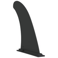 vidaXL Fin do SUP 3,5 x 18 x 21,5 cm nylon Czarny vidaXL