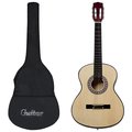 vidaXL Gitara klasyczna dla początkujących, 4/4, 39", z pokrowcem - VidaXL