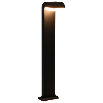 VidaXL Lampa ogrodowa LED, 9 W, czarna, owalna - vidaXL