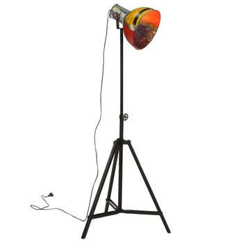 vidaXL Lampa stojąca, 25 W, wielokolorowa, 61x61x90/150 cm, E27 - vidaXL