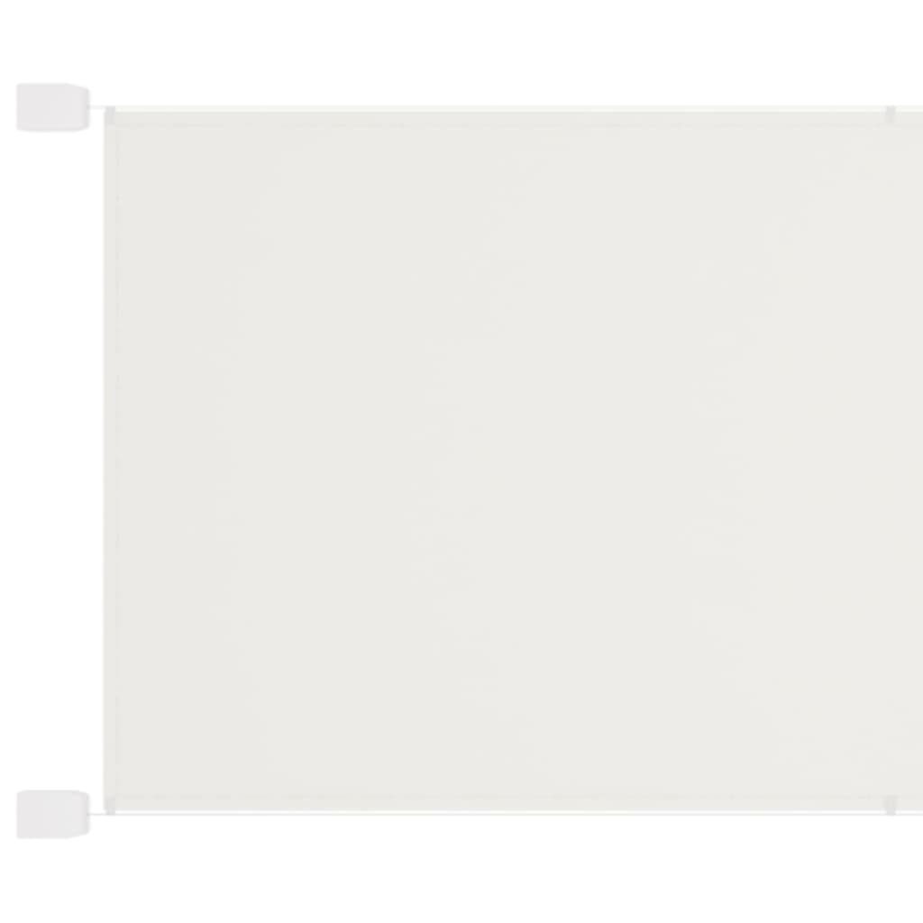 Фото - Пляжна парасоля VidaXL Markiza pionowa, biała, 180x270 cm, tkanina Oxford 