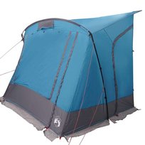 vidaXL Namiot z dachem Niebieski i Czarny 285 x 255 x 245 cm Poliester vidaXL