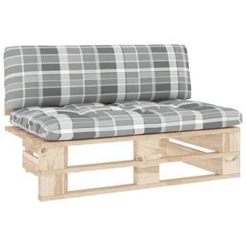 vidaXL Ogrodowa sofa środkowa z palet, impregnowane drewno sosnowe - vidaXL