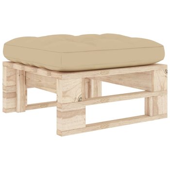 vidaXL Ogrodowy stołek z palet, impregnowane drewno sosnowe - vidaXL