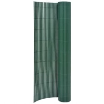 vidaXL Ogrodzenie dwustronne, 110 x 300 cm, zielone - vidaXL