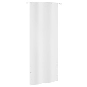 vidaXL Parawan balkonowy, biały, 100x240 cm, tkanina Oxford - vidaXL