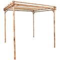vidaXL Pergola bambusowa, 170x170x220 cm &nbsp;-&nbsp;vidaXL