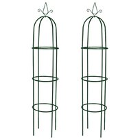 vidaXL Pergole ogrodowe, wieże, 2 szt.