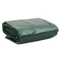 vidaXL Plandeka, zielona, 5x8 m, 650 g/m²