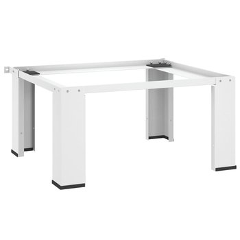 vidaXL Podest pod pralkę, biały - vidaXL