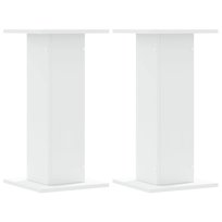 vidaXL Podstawki pod głośniki, 2 szt., białe, 30x30x60 cm vidaXL