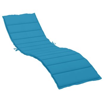 vidaXL Poduszka na leżak, niebieska, 200x60x3 cm, tkanina Oxford - vidaXL