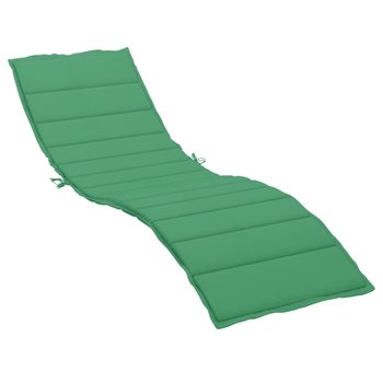 vidaXL Poduszka na leżak, zielona, 200x50x3 cm, tkanina Oxford - vidaXL