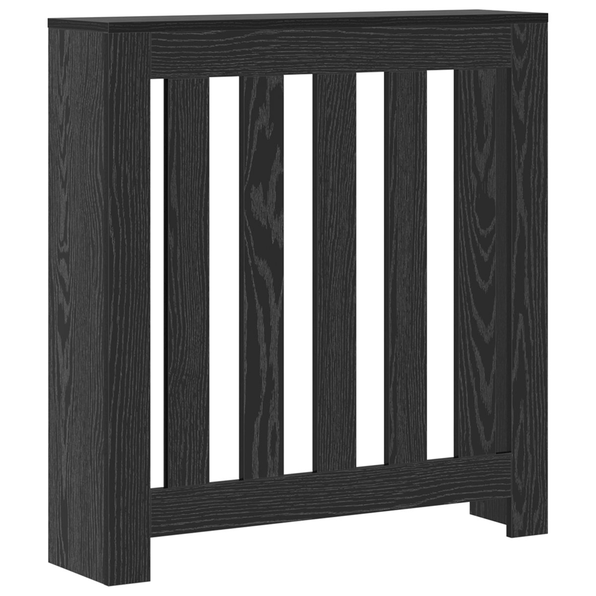 Tv-meubel | Tv-Bank | TV-kast- Zwart Eiken - 120x30x40.5 cm - Gemaakt