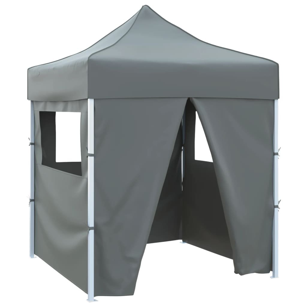 vidaXL Profesjonalny, składany namiot imprezowy, 4 ściany, 2x2 m, stal