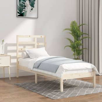 vidaXL Rama łóżka, lite drewno, 100 x 200 cm - vidaXL