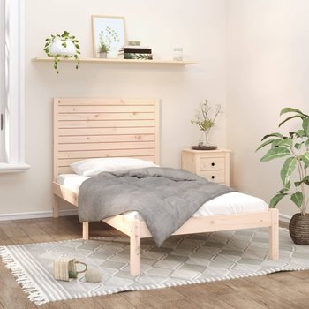 vidaXL Rama łóżka, lite drewno, 100 x 200 cm - vidaXL