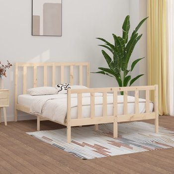 vidaXL Rama łóżka, lite drewno, 160 x 200 cm - vidaXL