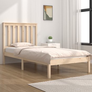 vidaXL Rama łóżka, lite drewno sosnowe, 100 x 200 cm - vidaXL