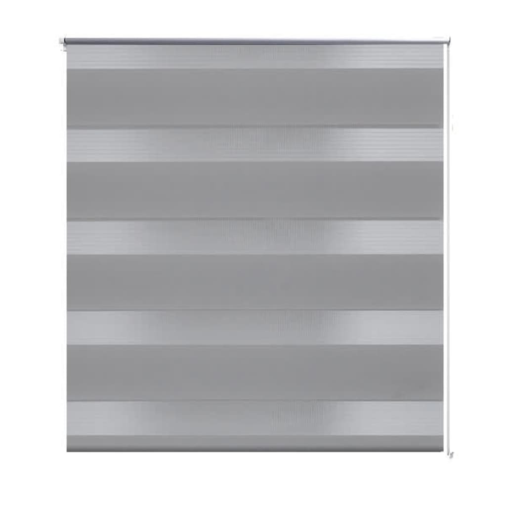 vidaXL, Roleta w pasy (60 x 120 cm), szara
