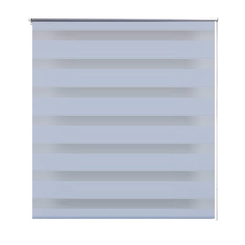 vidaXL, Roleta w pasy (80 x 150 cm) biała