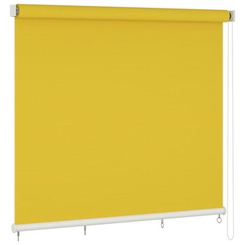 VidaxL roleta zewnętrzna, 300x140 cm, żółta - vidaXL