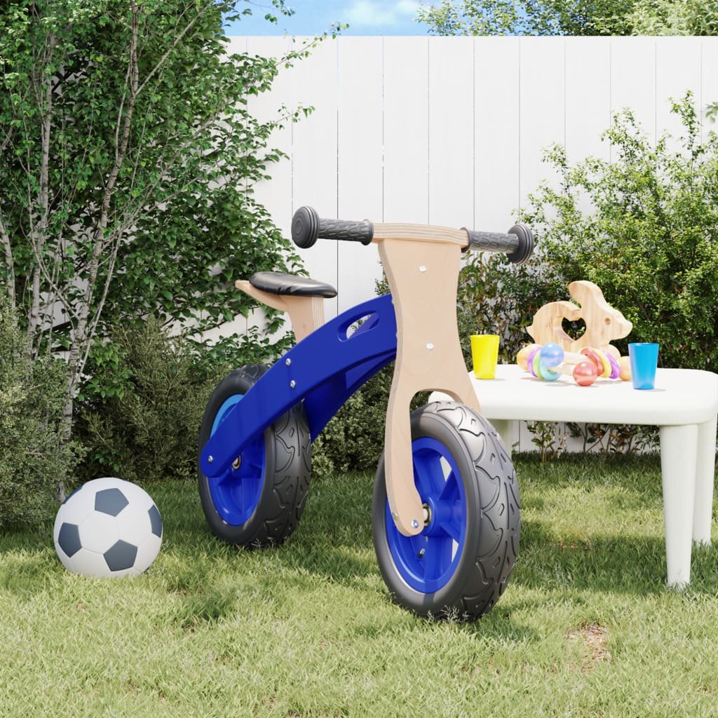 Фото - Веломобіль VidaXL Rowerek biegowy dla dzieci, opony pneumatyczne, niebieski 