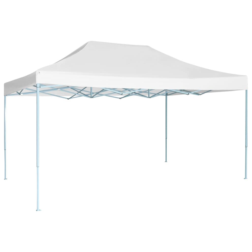 Фото - Намет VidaXL Rozkładany namiot imprezowy, 3 x 4,5 m, biały 