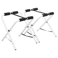 vidaXL Składane stojaki na kajak, 2 szt., 70 kg, aluminium