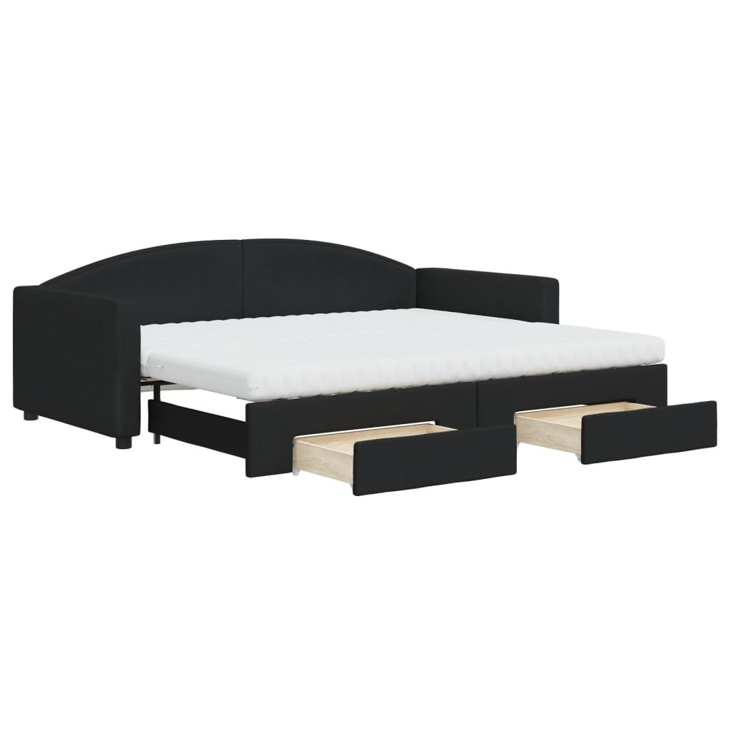 Canapé-lit 2-en-1 VidaXL Rouge Vin 74x77x81 Cm En Velours - Confortable Et Design Moderne Pour Salon