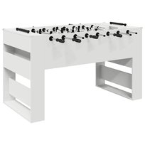 vidaXL Stół do futbolu 2 pcs Biały 146,5 x 74 x 85 cm vidaXL
