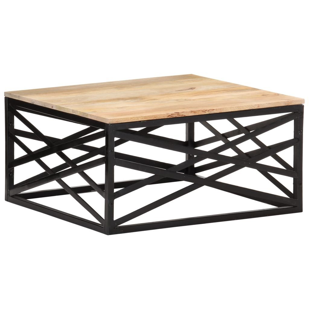 vidaXL Stolik kawowy, 68x68x35 cm, lite drewno mango