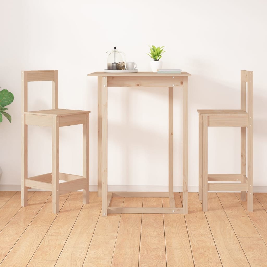 Zdjęcia - Krzesło VidaXL Stołki barowe, 2 szt., 40x41,5x112 cm, lite drewno sosnowe 