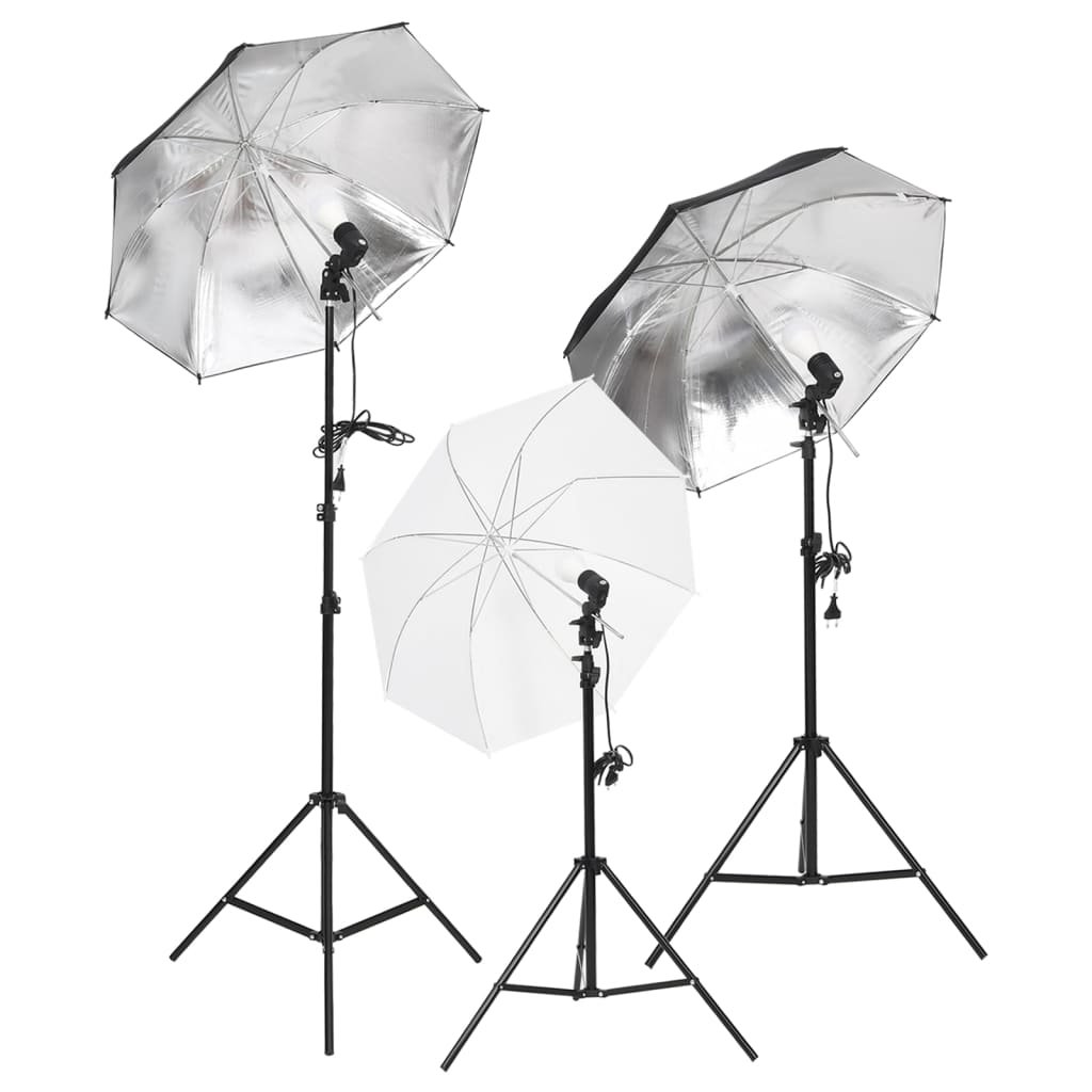 Zdjęcia - Oświetlenie studyjne VidaXL Studyjny zestaw oświetleniowy ze statywami i parasolkami 