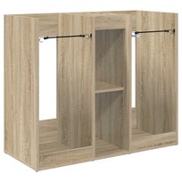 vidaXL Szafka golfowa Gładki Dąb Sonoma 65 x 45 x 98 cm vidaXL