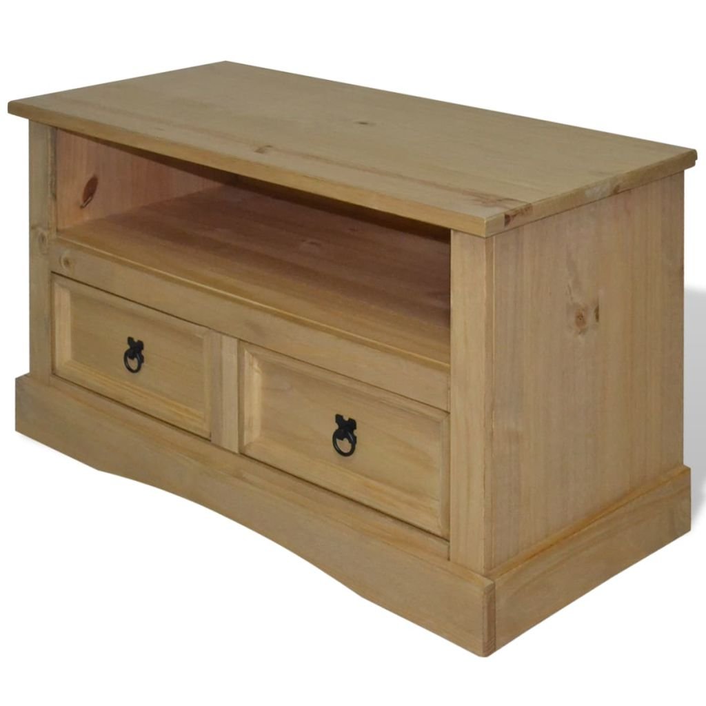 vidaXL Szafka TV w meksykańskim stylu Corona, sosna, 91x43x56 cm