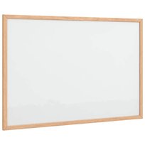 vidaXL Tablica magnetyczna z ramą z litego drewna sosnowego 60x40 cm vidaXL