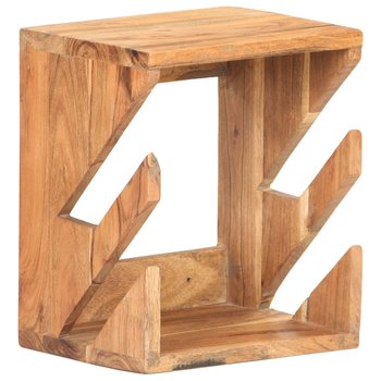 vidaXL Uchwyt ścienny na deskorolki, 25x20x30 cm, drewno akacjowe - VidaXL