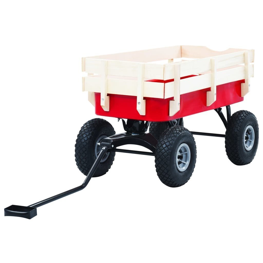 VidaXL Wózek ręczny, 150 kg, czerwony