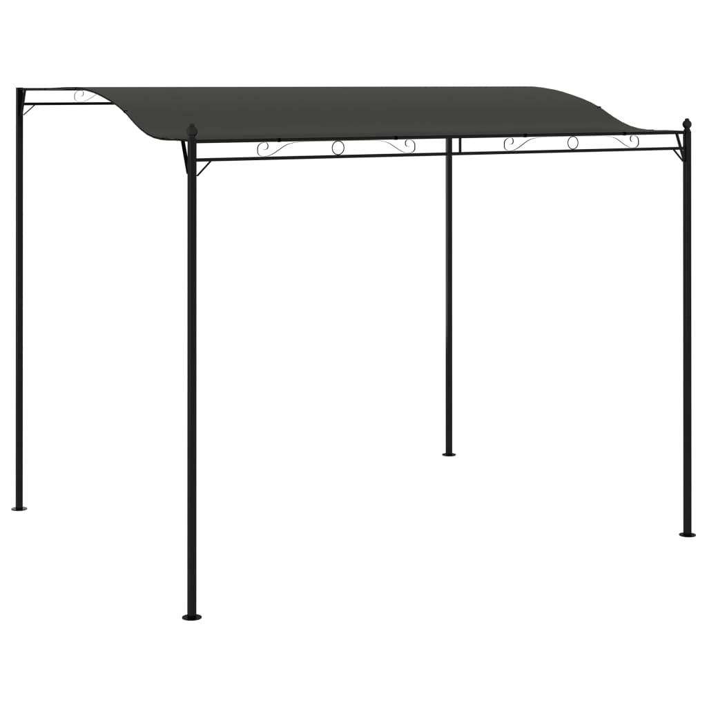 vidaXL Zadaszenie, 3 x 2,4 m, antracytowe