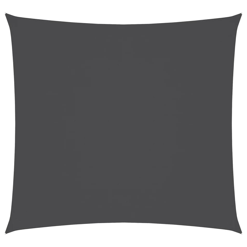 vidaXL Żagiel ogrodowy z tkaniny oxford, kwadrat 3,6x3,6 m, antracyt